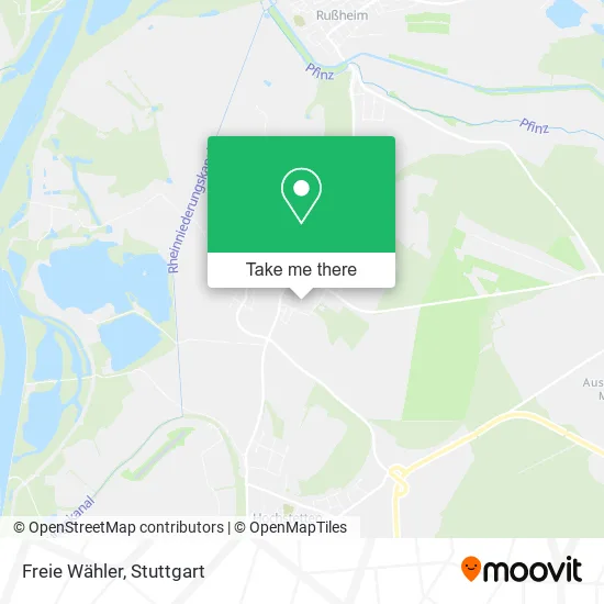 Карта Freie Wähler