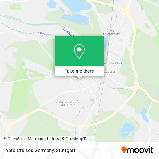 Карта Yard Cruises Germany