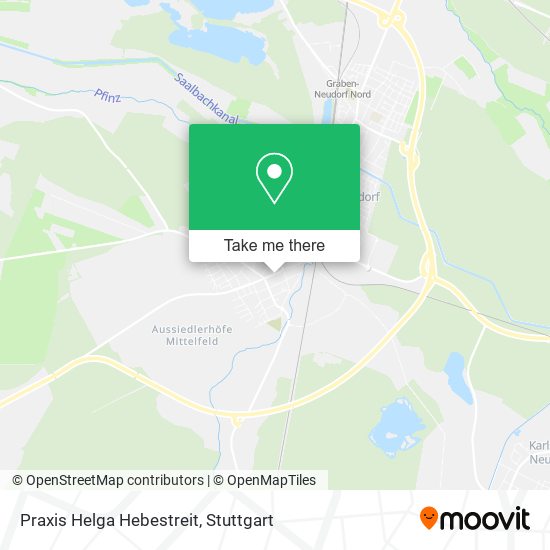 Praxis Helga Hebestreit map