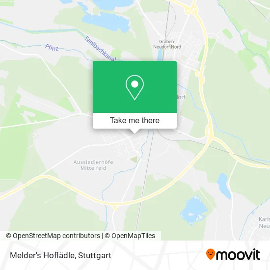 Карта Melder's Hoflädle