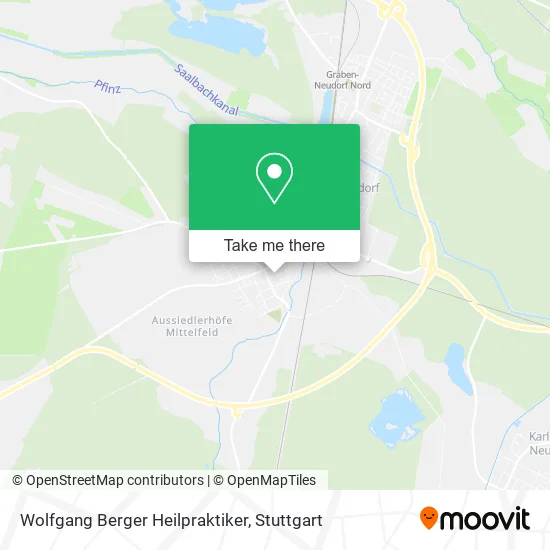 Карта Wolfgang Berger Heilpraktiker