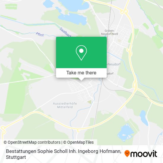 Bestattungen Sophie Scholl Inh. Ingeborg Hofmann map
