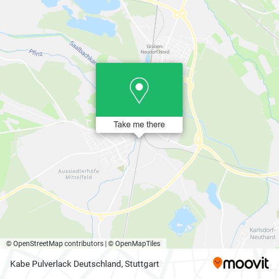 Kabe Pulverlack Deutschland map