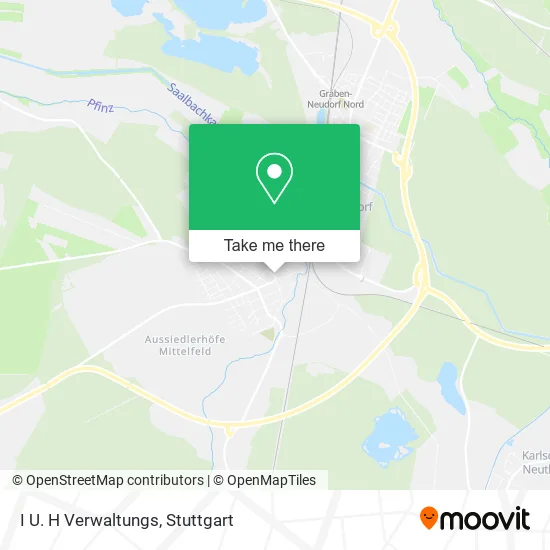 Карта I U. H Verwaltungs