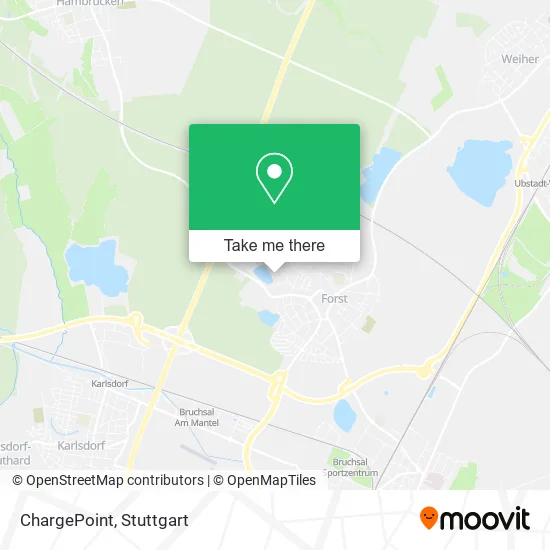Карта ChargePoint