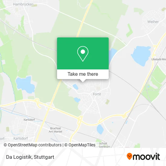 Карта Da Logistik