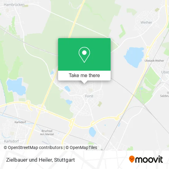 Карта Zielbauer und Heiler