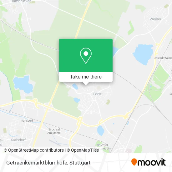 Карта Getraenkemarktblumhofe