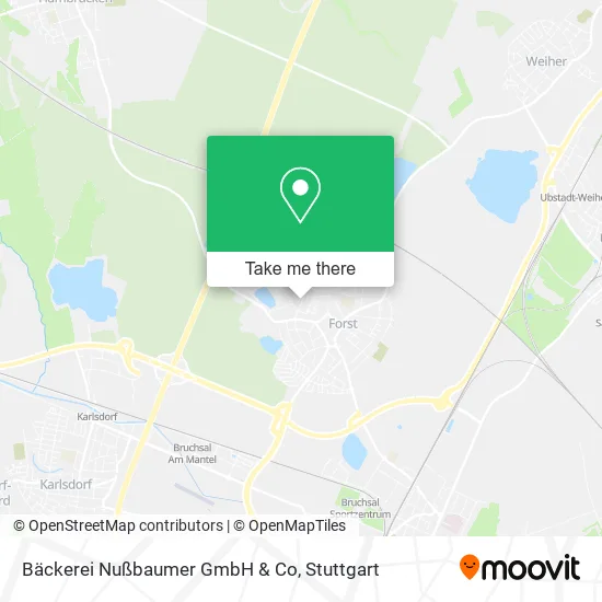 Карта Bäckerei Nußbaumer GmbH & Co