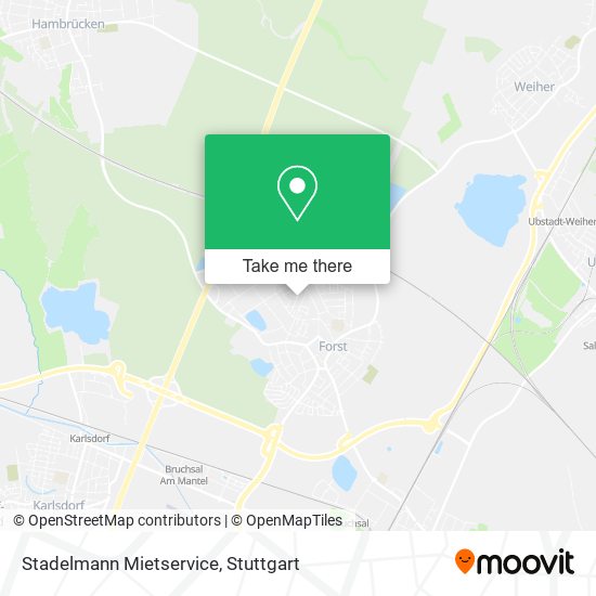 Stadelmann Mietservice map