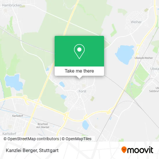 Карта Kanzlei Berger