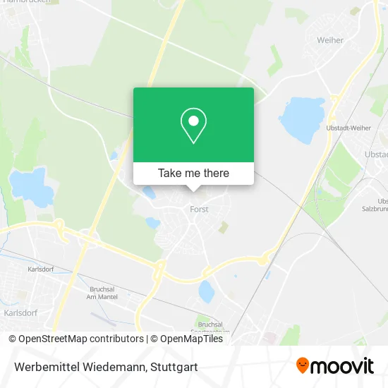 Карта Werbemittel Wiedemann