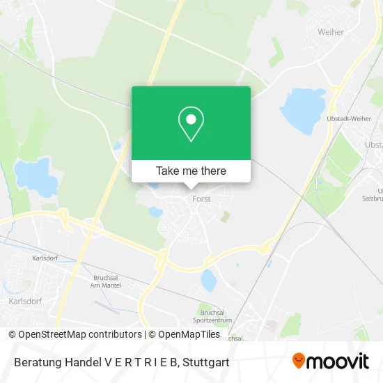 Карта Beratung Handel V E R T R I E B