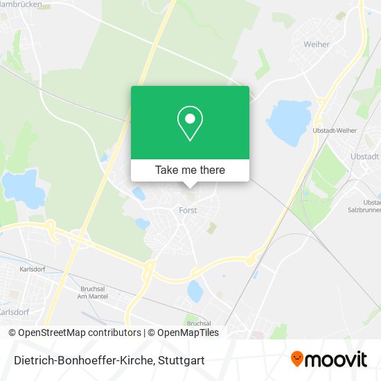 Dietrich-Bonhoeffer-Kirche map