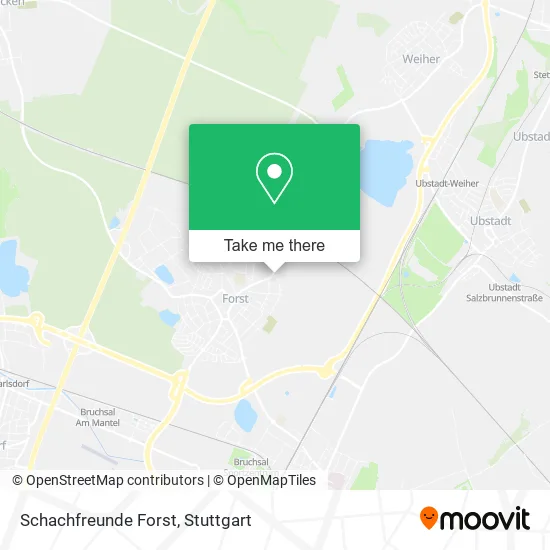 Карта Schachfreunde Forst