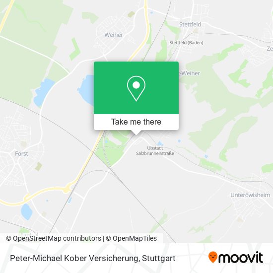 Peter-Michael Kober Versicherung map