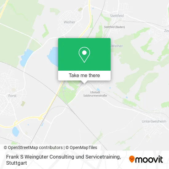 Карта Frank S Weingüter Consulting und Servicetraining