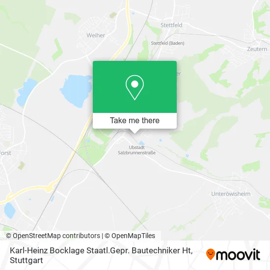 Карта Karl-Heinz Bocklage Staatl.Gepr. Bautechniker Ht