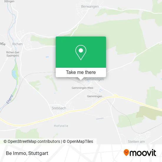 Карта Be Immo