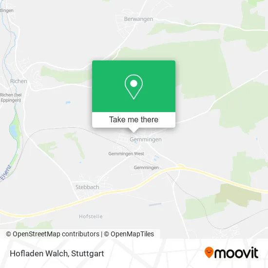 Карта Hofladen Walch