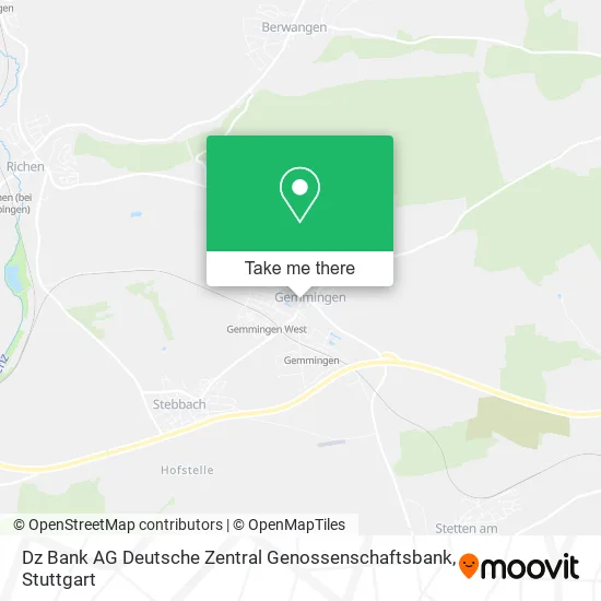 Карта Dz Bank AG Deutsche Zentral Genossenschaftsbank