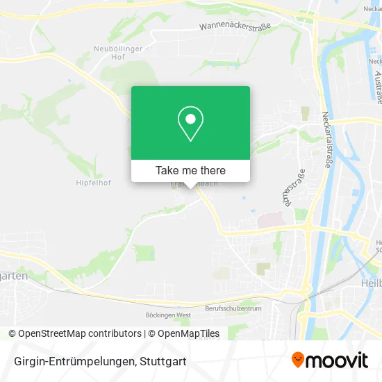 Карта Girgin-Entrümpelungen