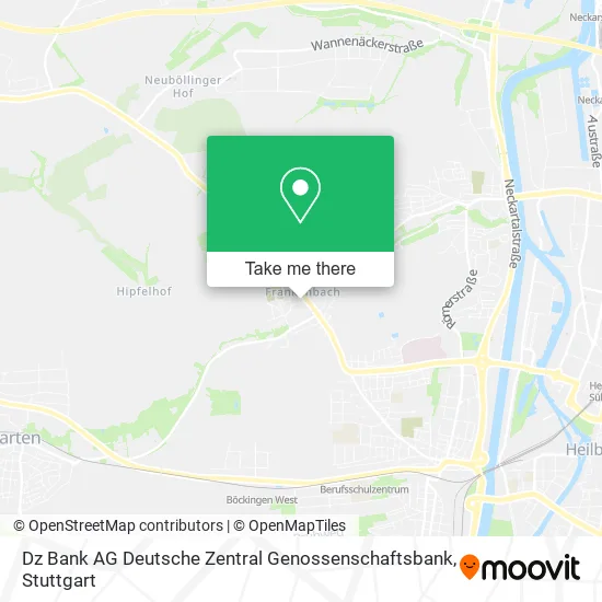 Карта Dz Bank AG Deutsche Zentral Genossenschaftsbank