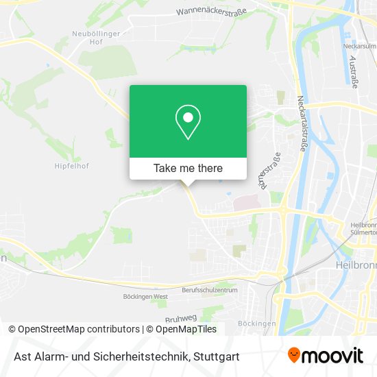 Ast Alarm- und Sicherheitstechnik map