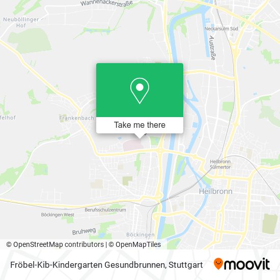 Fröbel-Kib-Kindergarten Gesundbrunnen map