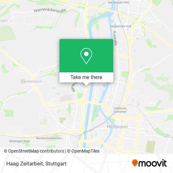Карта Haag Zeitarbeit