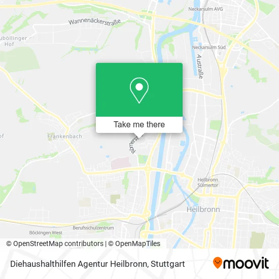 Карта Diehaushalthilfen Agentur Heilbronn