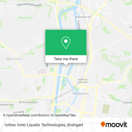 Карта Iolitec Ionic Liquids Technologies