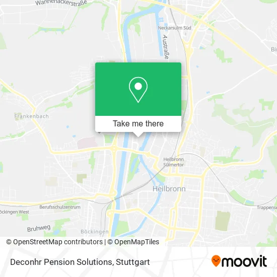 Карта Deconhr Pension Solutions