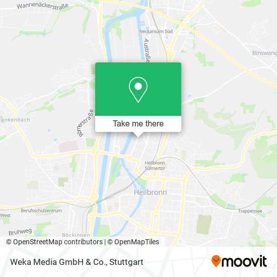 Weka Media GmbH & Co. map