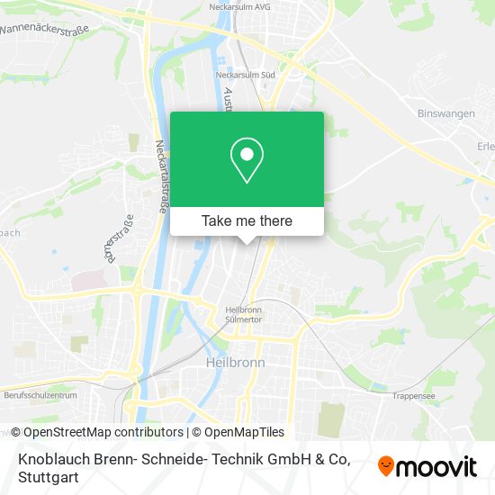 Карта Knoblauch Brenn- Schneide- Technik GmbH & Co