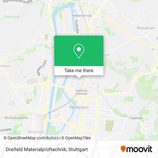 Dreifeld Materialprüftechnik map