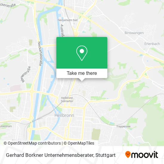Карта Gerhard Borkner Unternehmensberater