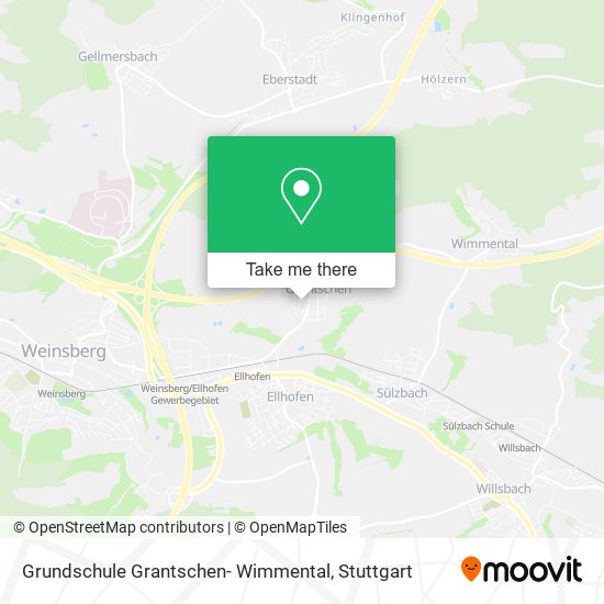 Grundschule Grantschen- Wimmental map