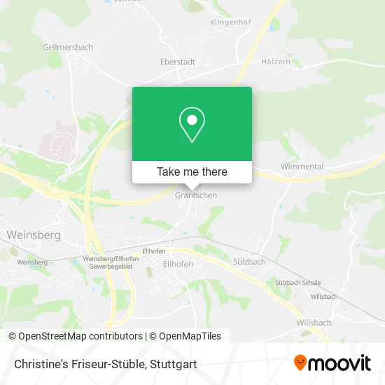 Карта Christine's Friseur-Stüble