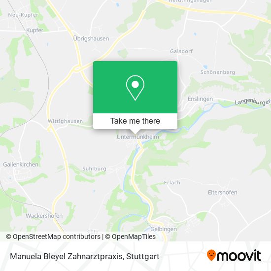 Manuela Bleyel Zahnarztpraxis map