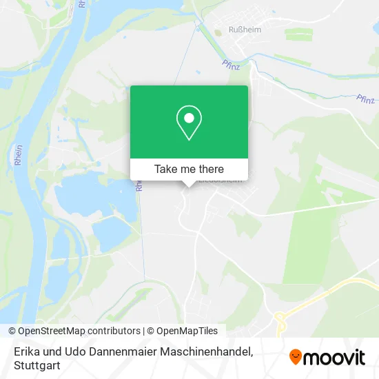 Карта Erika und Udo Dannenmaier Maschinenhandel