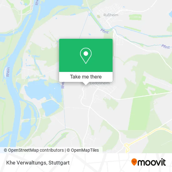 Карта Khe Verwaltungs