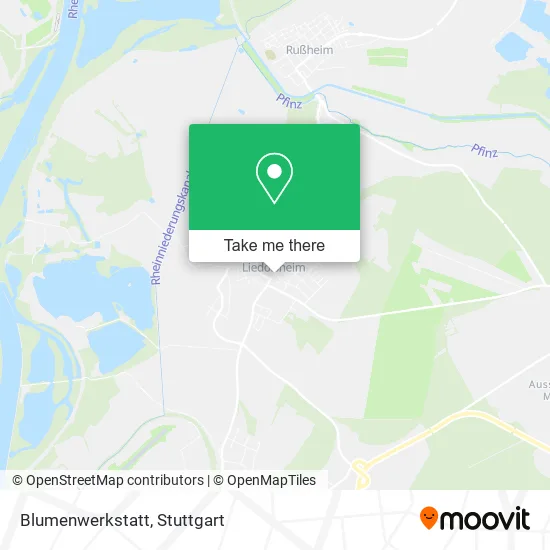 Карта Blumenwerkstatt