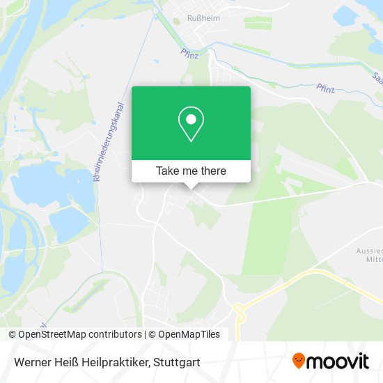 Карта Werner Heiß Heilpraktiker