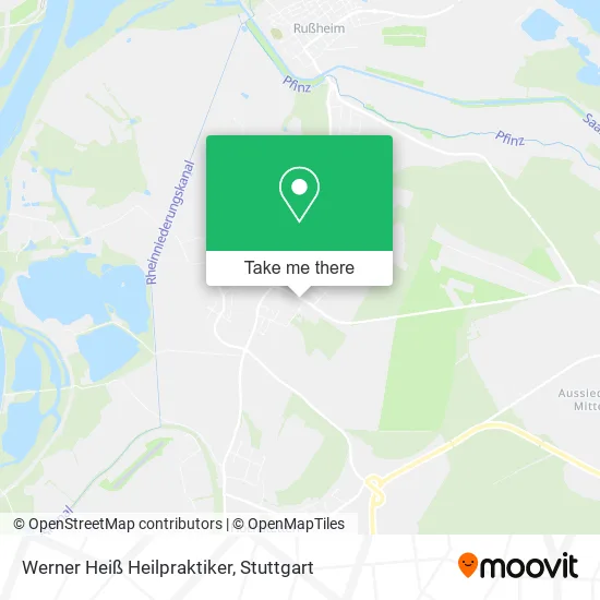 Карта Werner Heiß Heilpraktiker