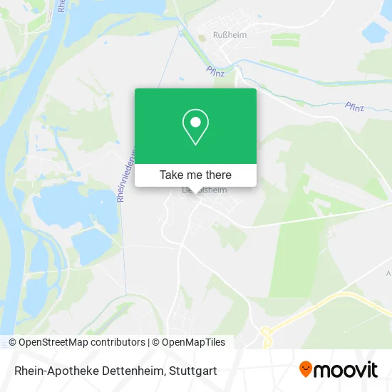 Карта Rhein-Apotheke Dettenheim