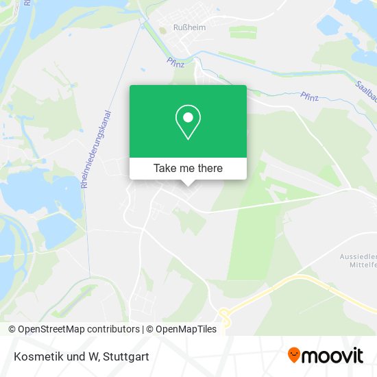 Kosmetik und W map