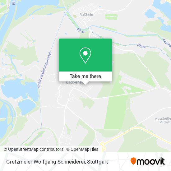 Gretzmeier Wolfgang Schneiderei map