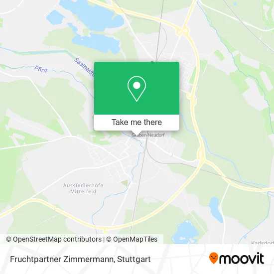 Карта Fruchtpartner Zimmermann