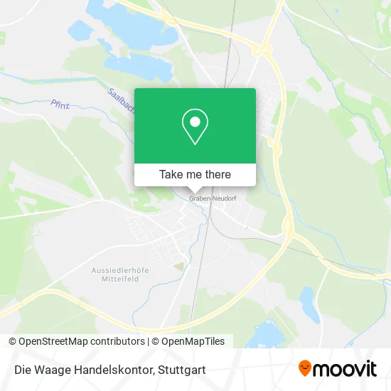 Карта Die Waage Handelskontor